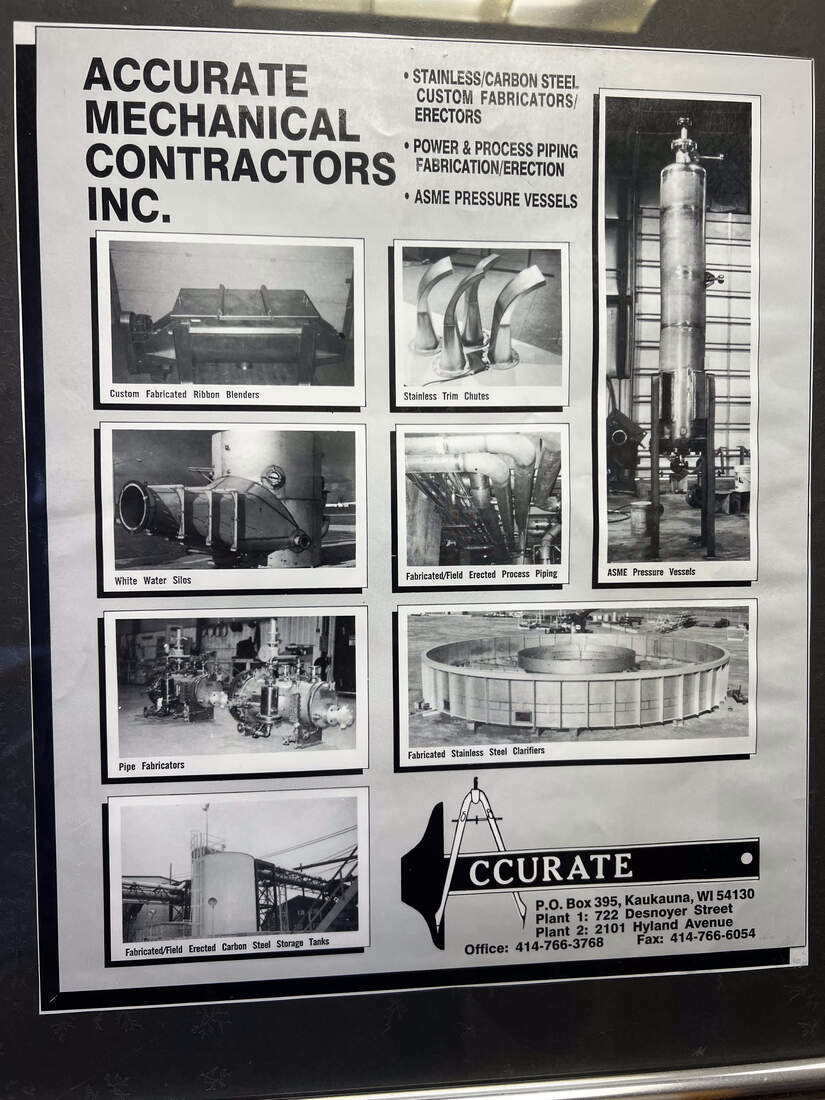 Accurate Mechanical archival product line card